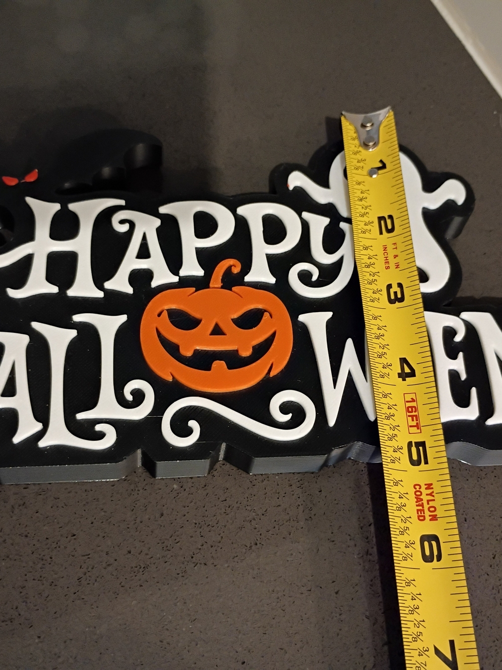 Cute Happy Halloween Decorative Sign - Picture 5 of 5